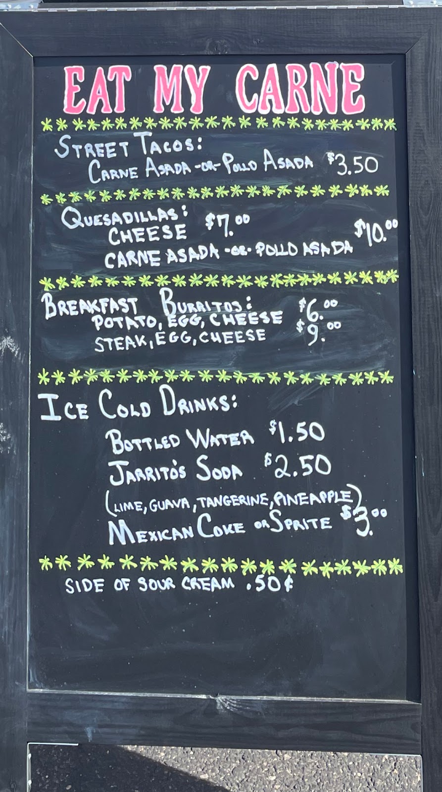 Eat My Carne | restaurant | 739 E Dunlap Ave, Phoenix, AZ 85020, USA | 4809920435 OR +1 480-992-0435