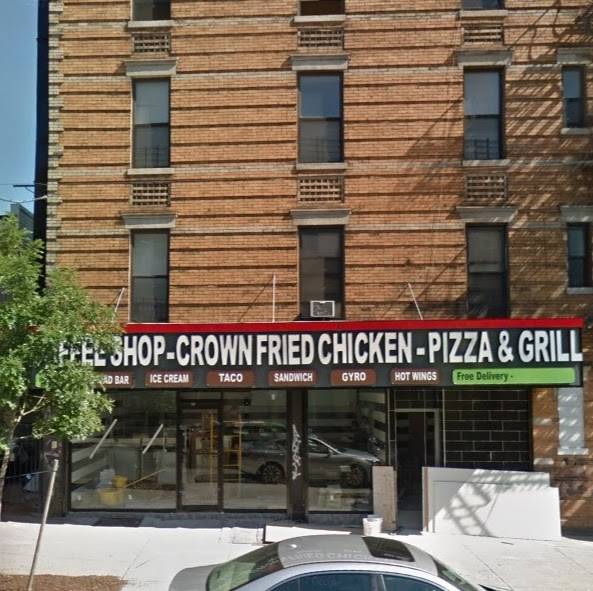 Crown Fried Chicken And Pizza Shop | restaurant | 407 Saratoga Ave, Brooklyn, NY 11233, USA | 7185766116 OR +1 718-576-6116