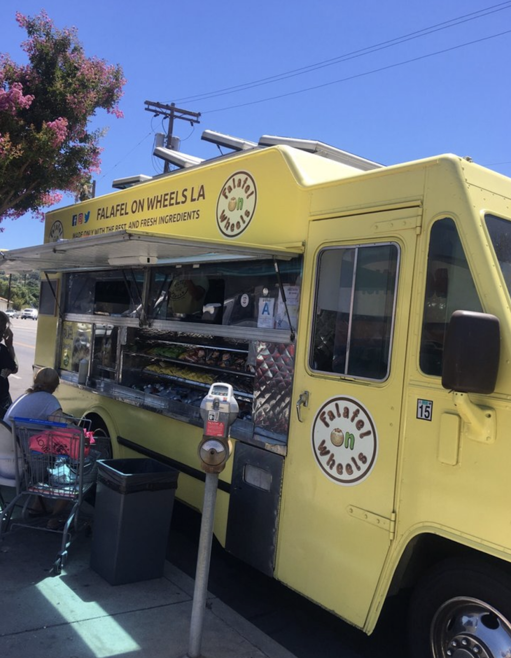 Falafel on wheels | restaurant | 5219 Newcastle Ave, Encino, CA 91316, USA | 3106285777 OR +1 310-628-5777