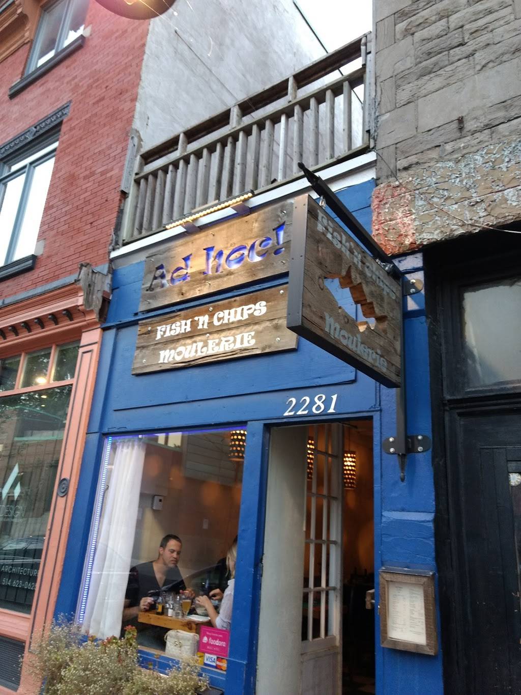 Restaurant Ad Hoc | restaurant | 2281 Rue Ontario E, Montréal, QC H2K 1V9, Canada | 5144198777 OR +1 514-419-8777