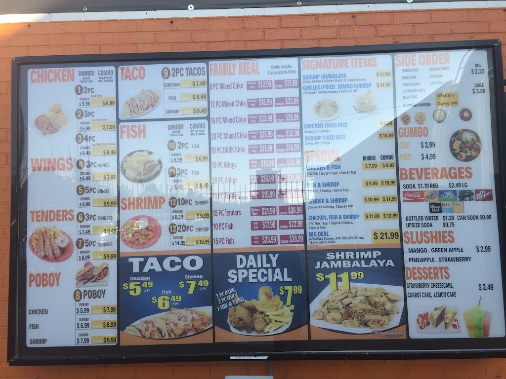 Louisiana Famous Fried Chicken | restaurant | 2001 Fannin St, Houston, TX 77002, USA | 7134975545 OR +1 713-497-5545