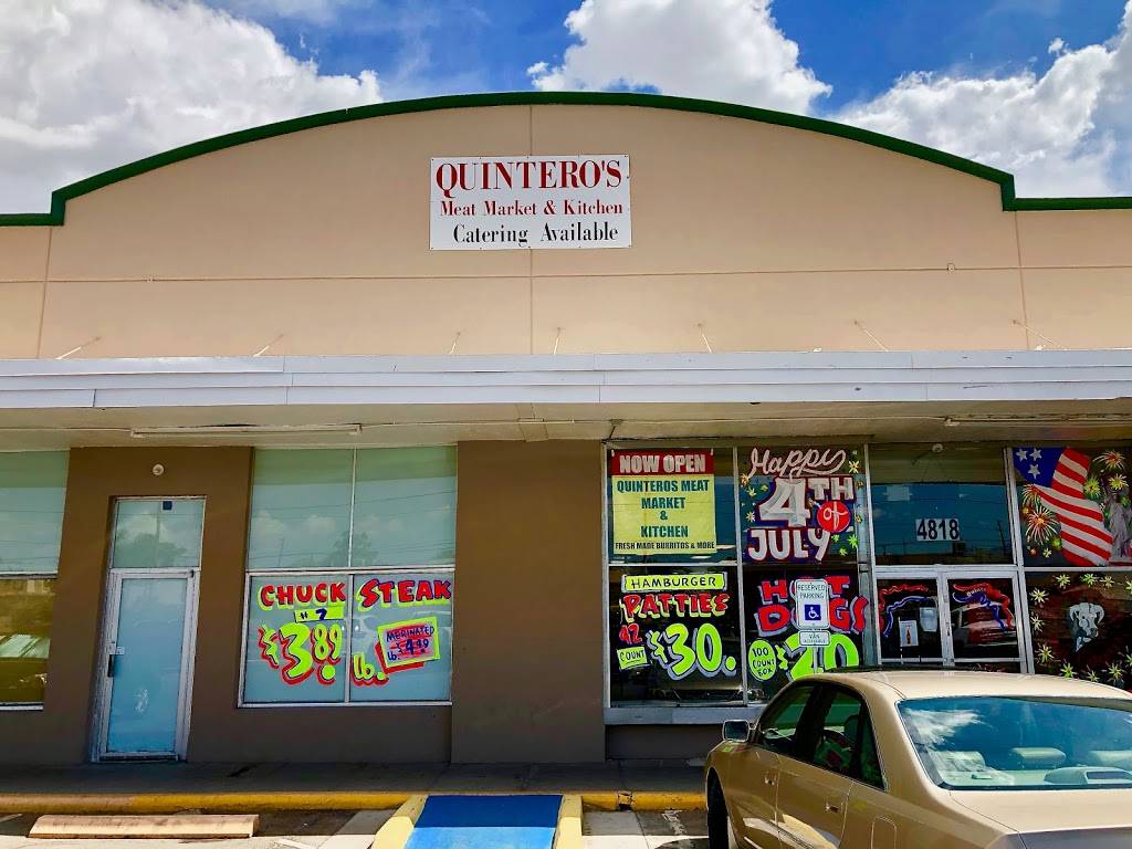 Quinteros Meat Market & Kitchen | restaurant | 4818 Montana Ave, El Paso, TX 79903, USA | 9152718057 OR +1 915-271-8057