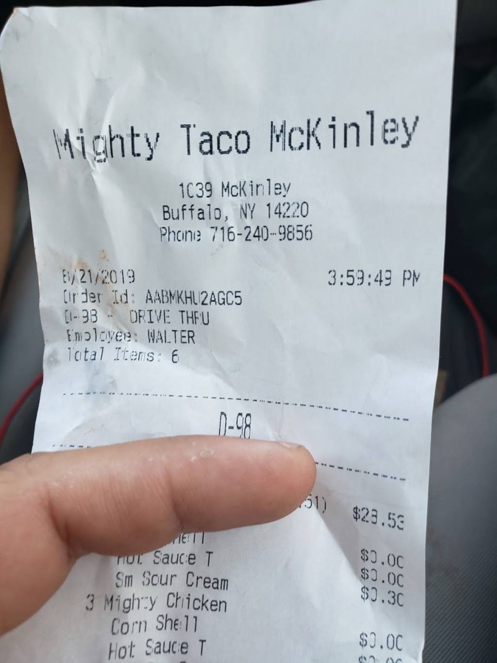 Mighty Taco | restaurant | 1039 McKinley Pkwy, Buffalo, NY 14220, USA | 7162409856 OR +1 716-240-9856