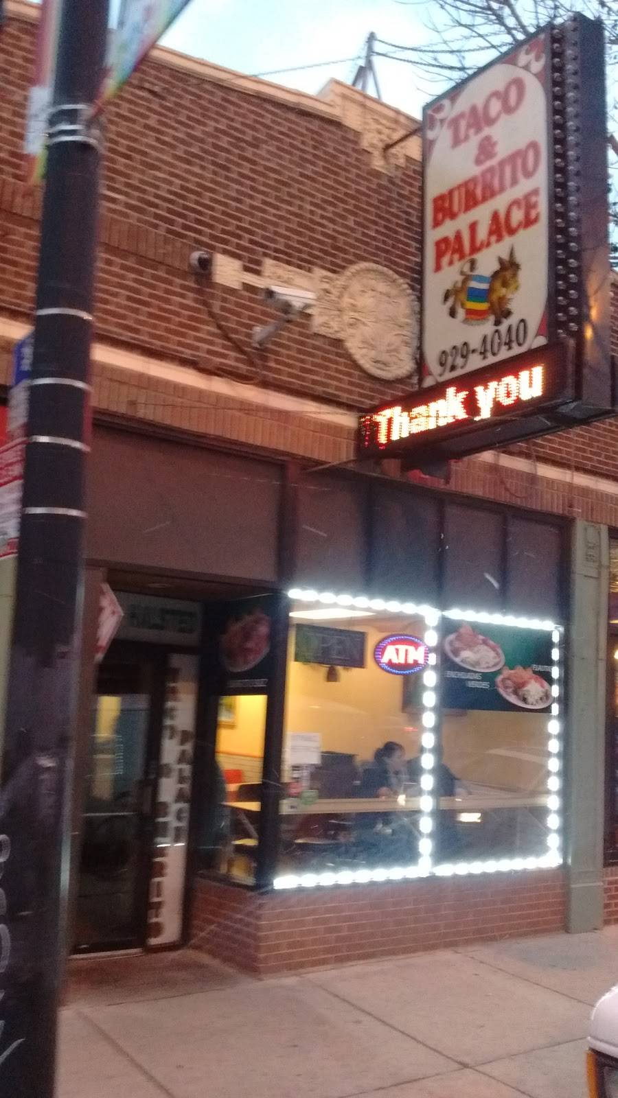 Taco & Burrito Palace | restaurant | 3507 N Halsted St, Chicago, IL 60657, USA | 7739294040 OR +1 773-929-4040