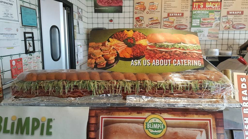 Blimpie | meal delivery | 550 Broad Ave, Ridgefield, NJ 07657, USA | 2019415353 OR +1 201-941-5353