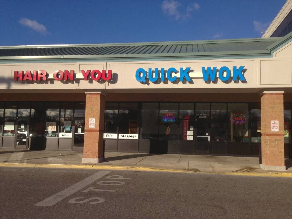 Quick Wok | restaurant | 2288 Blue Water Blvd #260, Odenton, MD 21113, USA | 4106723887 OR +1 410-672-3887
