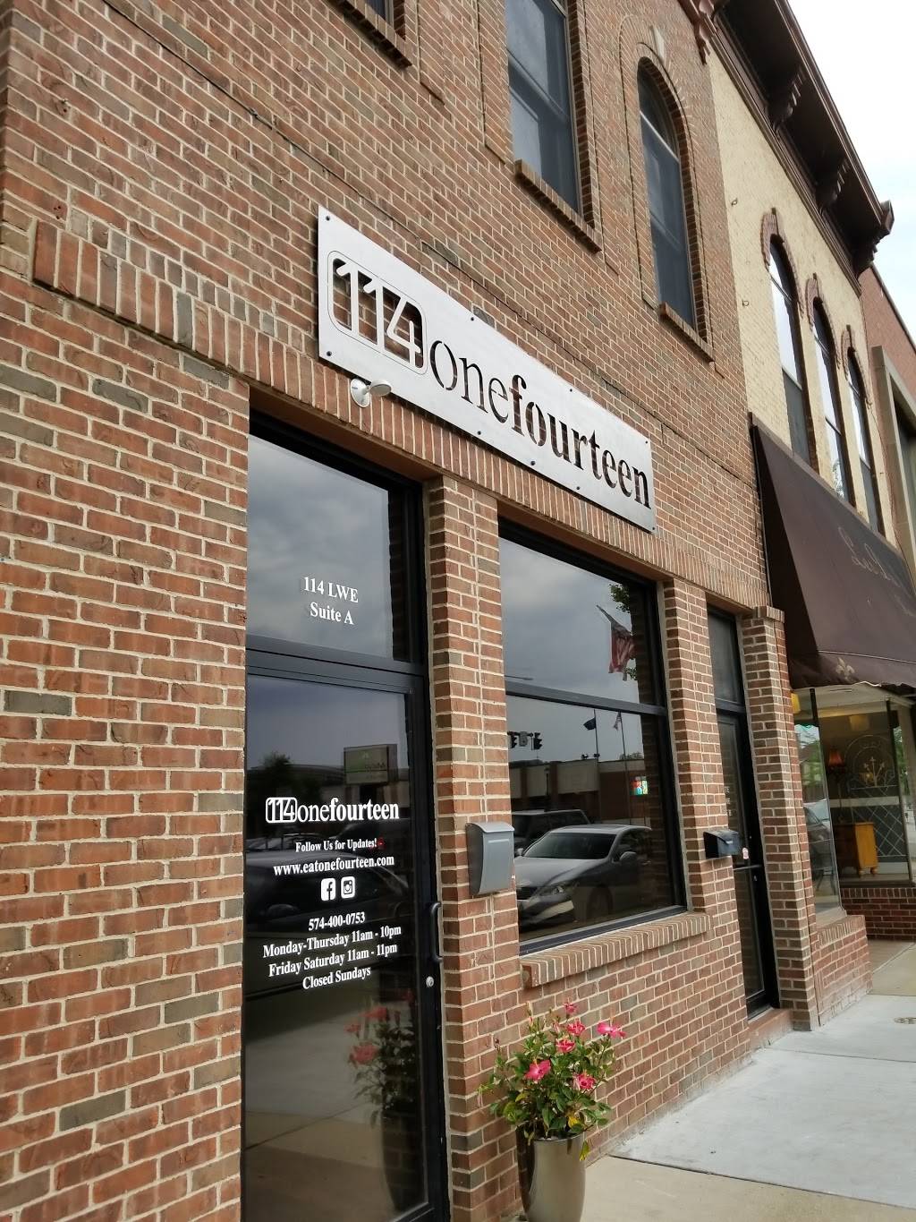OneFourteen | restaurant | 114 Lincolnway E, Mishawaka, IN 46544, USA | 5744000753 OR +1 574-400-0753