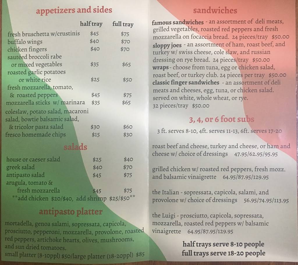 Fresco | restaurant | 456 Main St, Metuchen, NJ 08840, USA | 7327449618 OR +1 732-744-9618