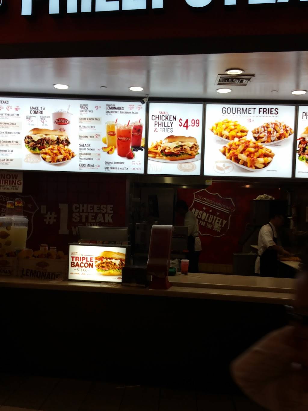 Charleys Philly Steaks | restaurant | 1150 El Camino Real, San Bruno, CA 94066, USA | 6506364232 OR +1 650-636-4232