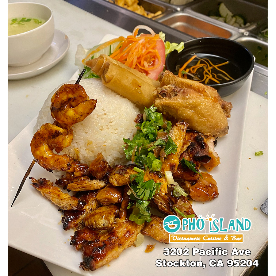 Pho Island | restaurant | 3202 Pacific Ave, Stockton, CA 95204, USA | 2093950188 OR +1 209-395-0188