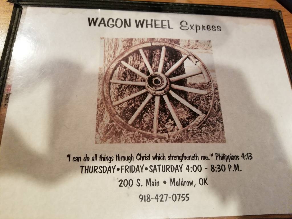 Muldrow’s Wagon Wheel Express | restaurant | 200 S Main St, Muldrow, OK 74948, USA | 9184270755 OR +1 918-427-0755