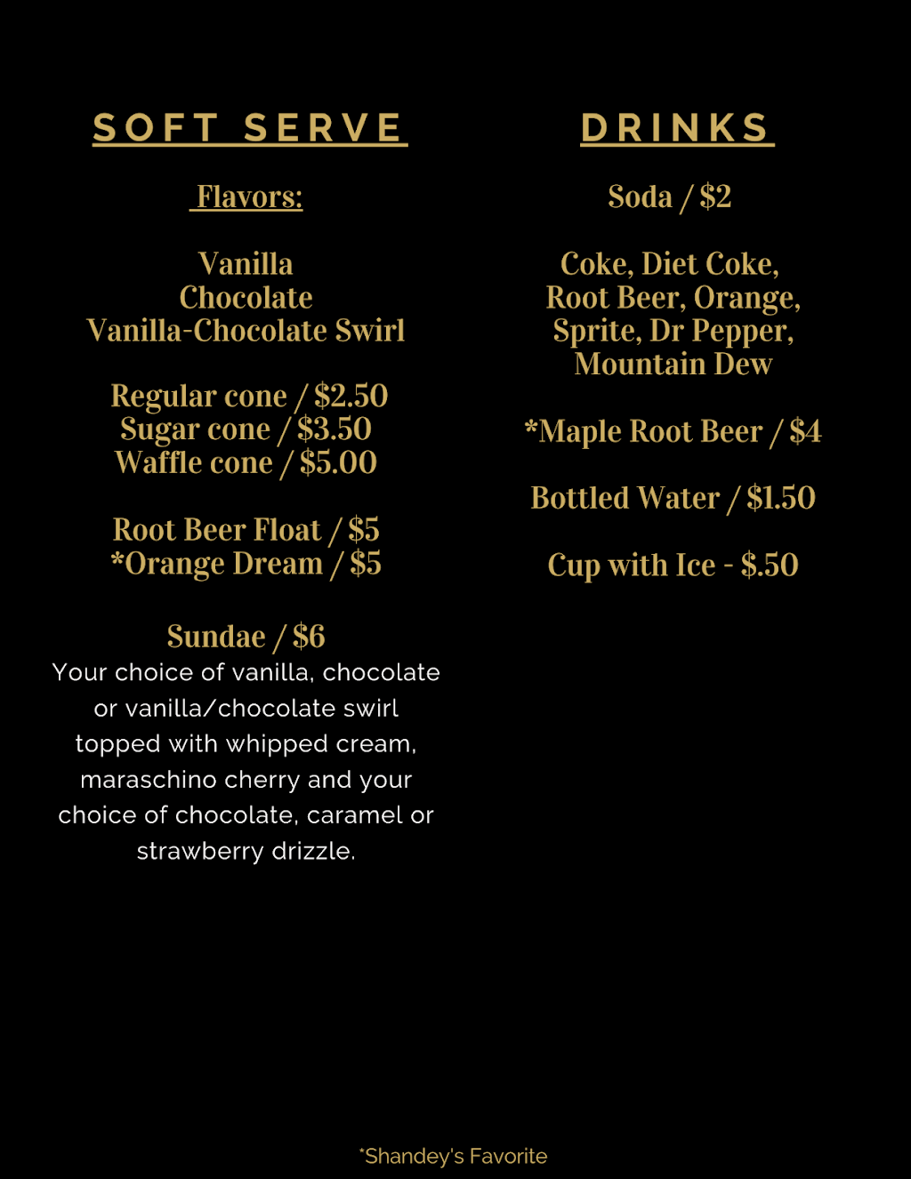 Shandeys | restaurant | 6322 Main St, Georgetown, CA 95634, USA | 5304097240 OR +1 530-409-7240