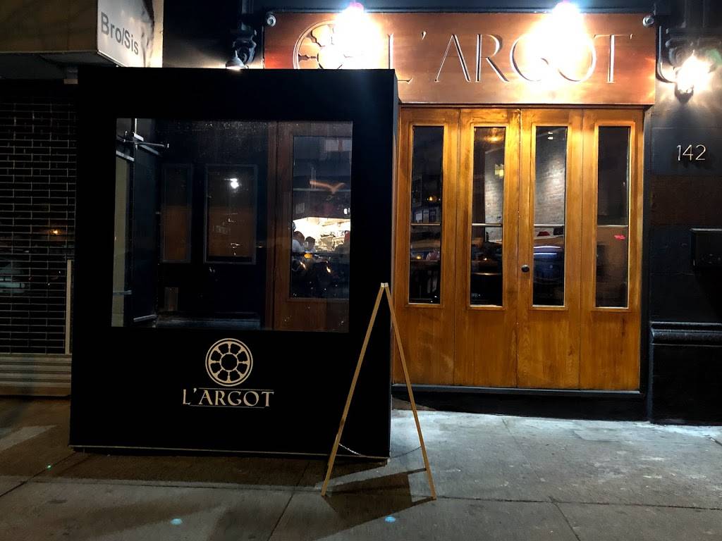 L ARGOT | restaurant | 142 Hamilton Pl, New York, NY 10031, USA | 6468580312 OR +1 646-858-0312