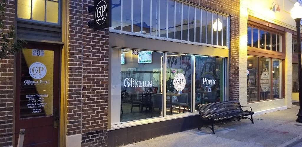The General Public | restaurant | 208 E Washington St, Suffolk, VA 23434, USA | 7579228040 OR +1 757-922-8040