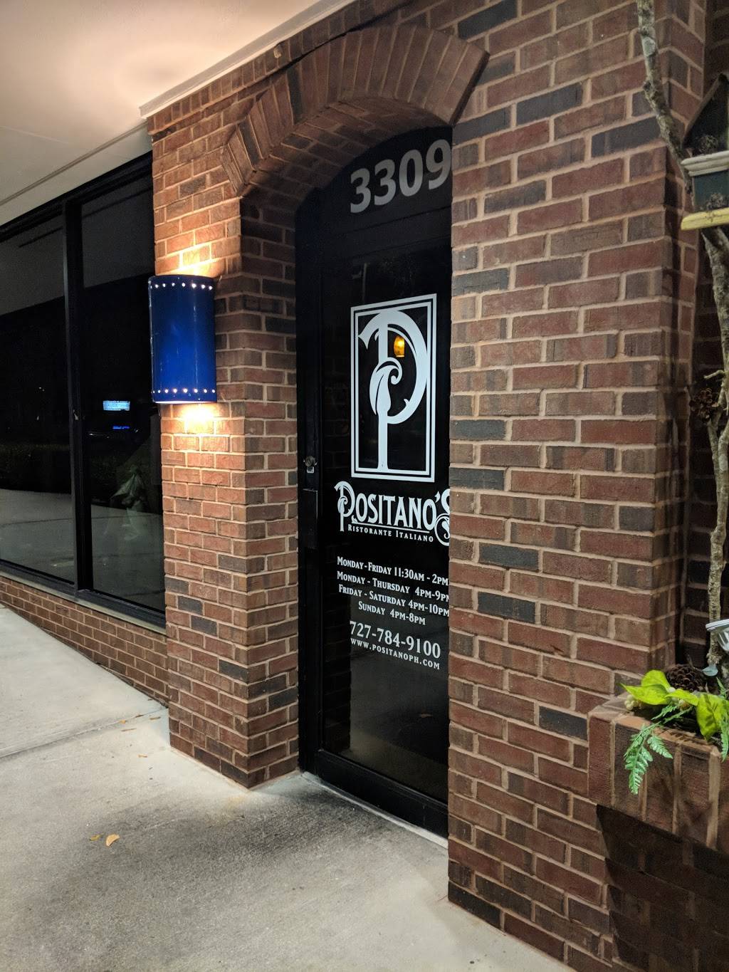 Positanos Ristorante | restaurant | 3309 Tampa Rd, Palm Harbor, FL 34684, USA | 7277849100 OR +1 727-784-9100