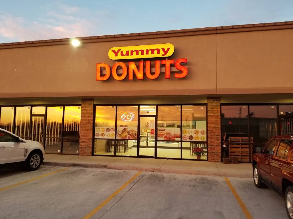 Yummy Donuts | bakery | 1701 S Mustang Rd, Yukon, OK 73099, USA | 4055776929 OR +1 405-577-6929