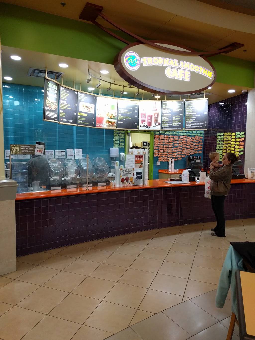 Tropical Smoothie Cafe | restaurant | 2882 E 3rd St, Bloomington, IN 47401, USA | 8123302355 OR +1 812-330-2355