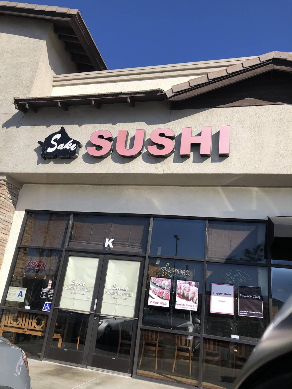 Sake Sushi | restaurant | 36068 Hidden Springs Rd # K, Wildomar, CA 92595, USA | 9516784420 OR +1 951-678-4420