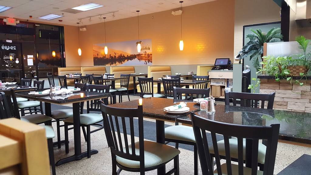 Oasis Mediterranean Cuisine | restaurant | 29499 Plymouth Rd, Livonia, MI 48150, USA | 7342667001 OR +1 734-266-7001
