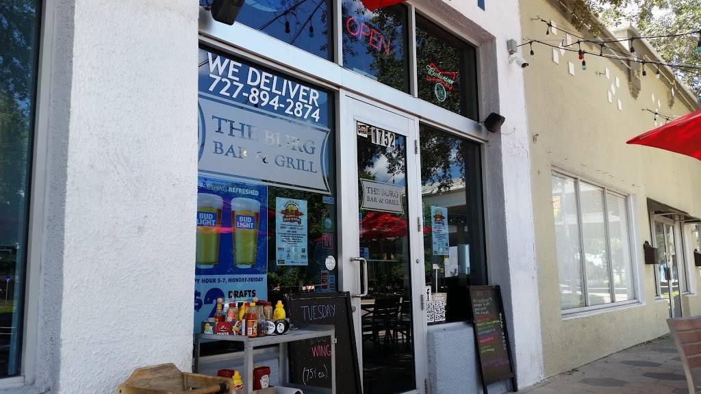 The Burg Bar & Grill | restaurant | 1752 Central Ave, St. Petersburg, FL 33712, USA | 7278942874 OR +1 727-894-2874