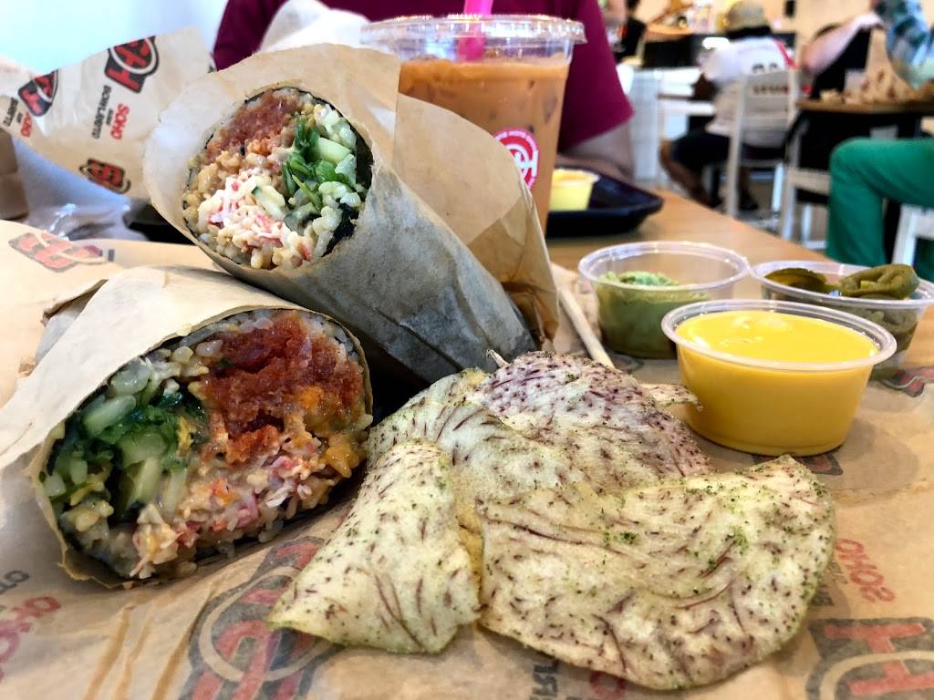 SOHO Sushi Burrito | restaurant | 2600 W Sahara Ave, Las Vegas, NV 89102, USA | 7027782525 OR +1 702-778-2525