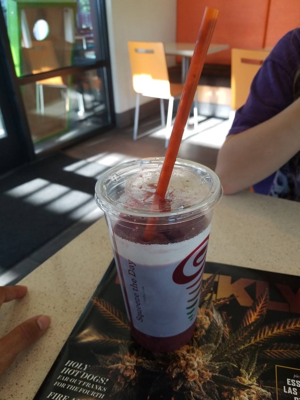 Jamba | restaurant | 9091 W Sahara Ave, Las Vegas, NV 89117, USA | 7027780063 OR +1 702-778-0063