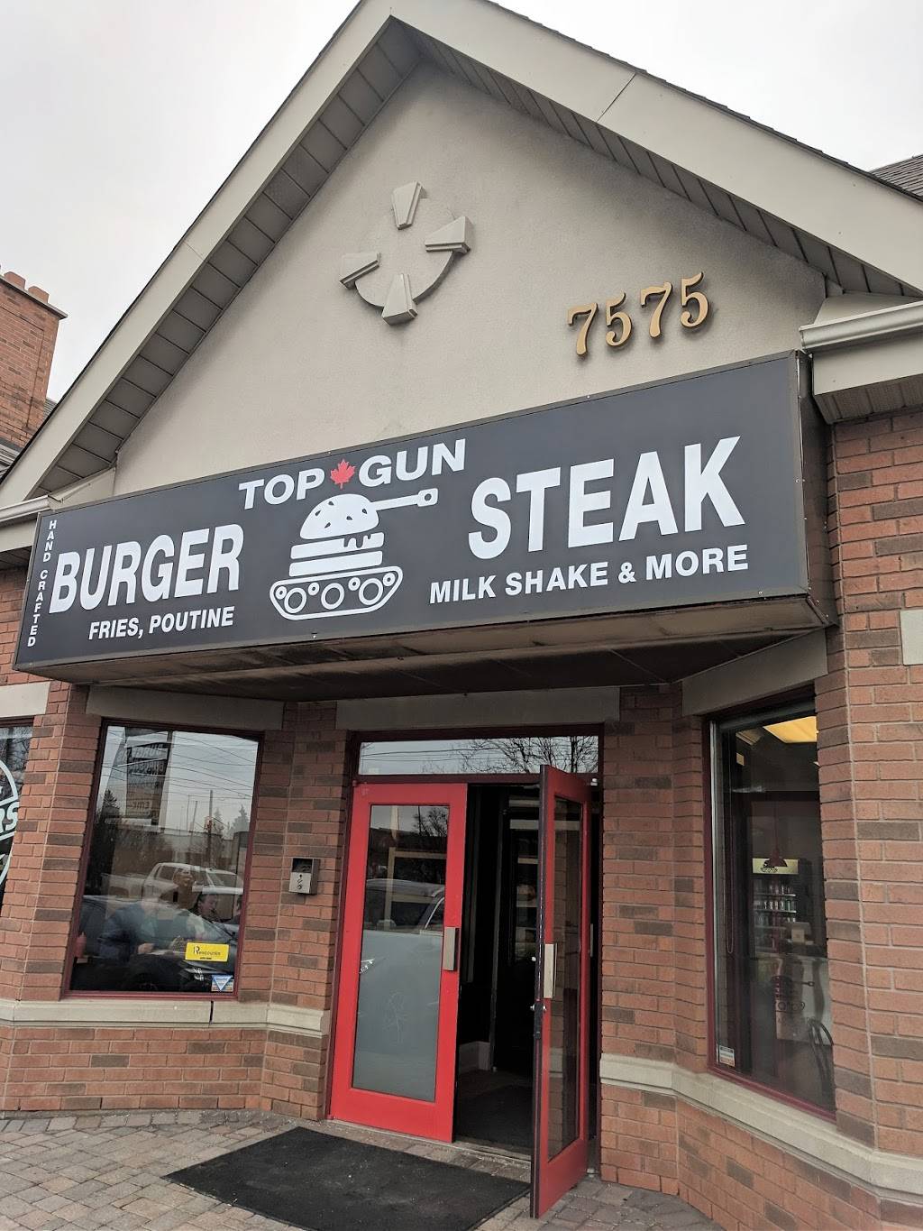 Top Gun Burger | restaurant | 7575 Keele St Unit 1, Vaughan, ON L4K 4X3, Canada | 9056696861 OR +1 905-669-6861