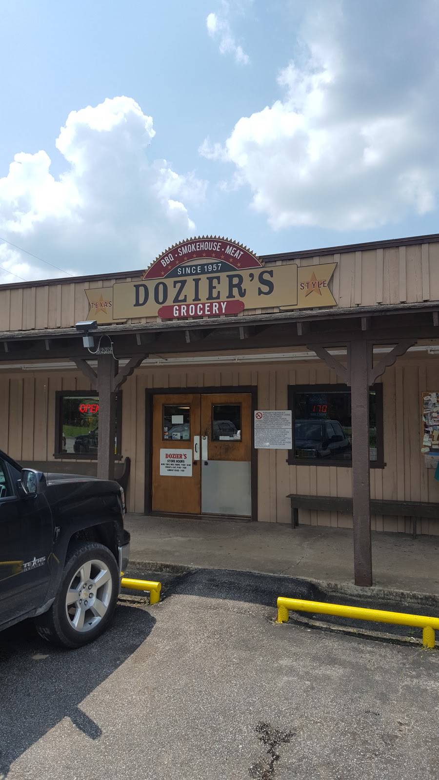 Doziers BBQ | restaurant | 8222 Farm to Market 359, Fulshear, TX 77441, USA | 2813461411 OR +1 281-346-1411