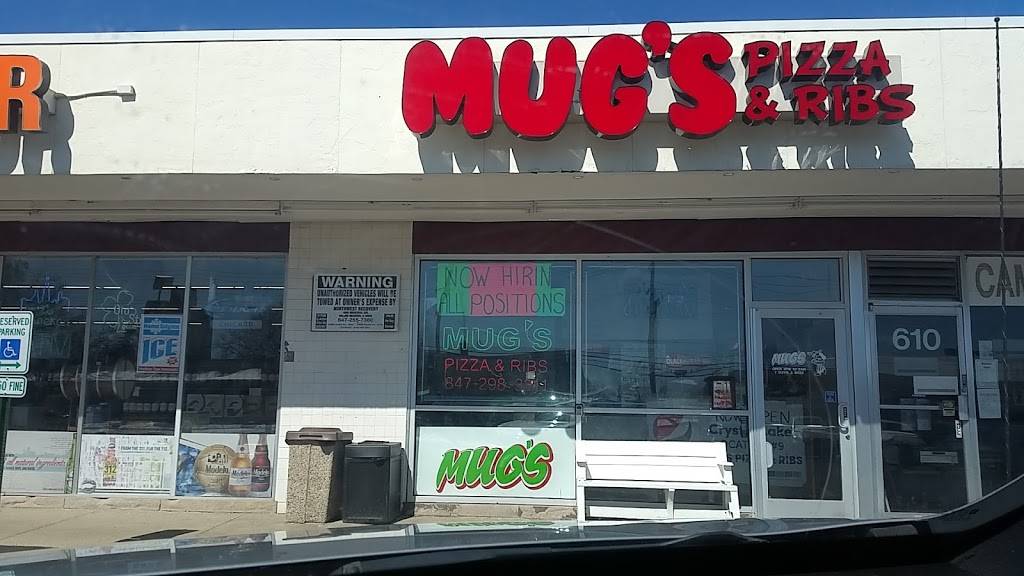 Mugs Pizza and Ribs | restaurant | 600 E Central Rd, Des Plaines, IL 60016, USA | 8472983311 OR +1 847-298-3311