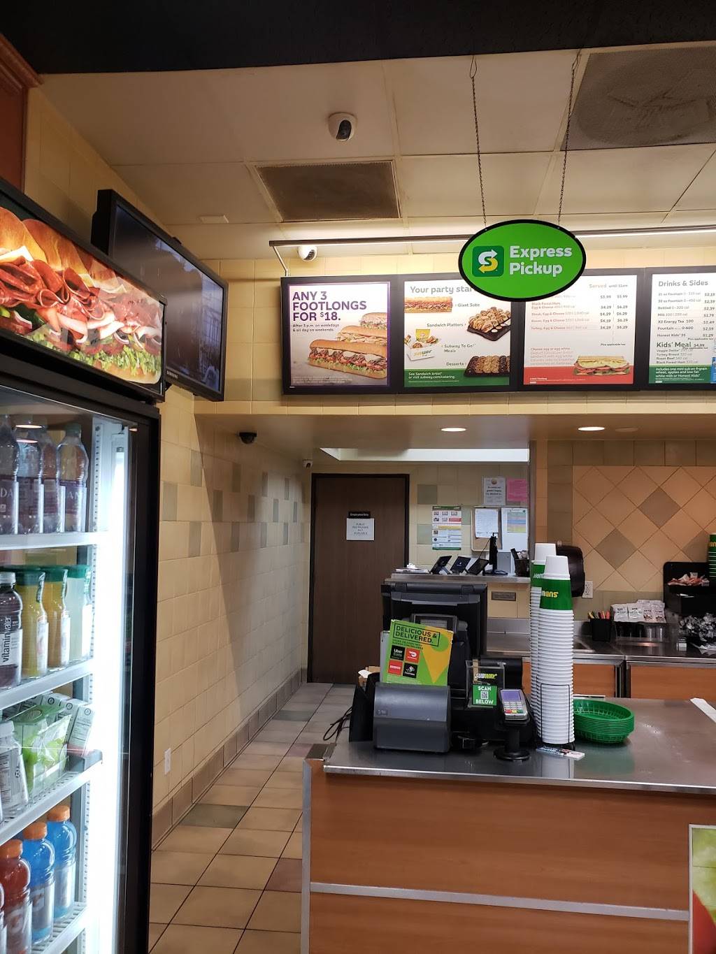 Subway Restaurants | restaurant | 6340 San Fernando Rd, Glendale, CA 91201, USA | 8182910805 OR +1 818-291-0805