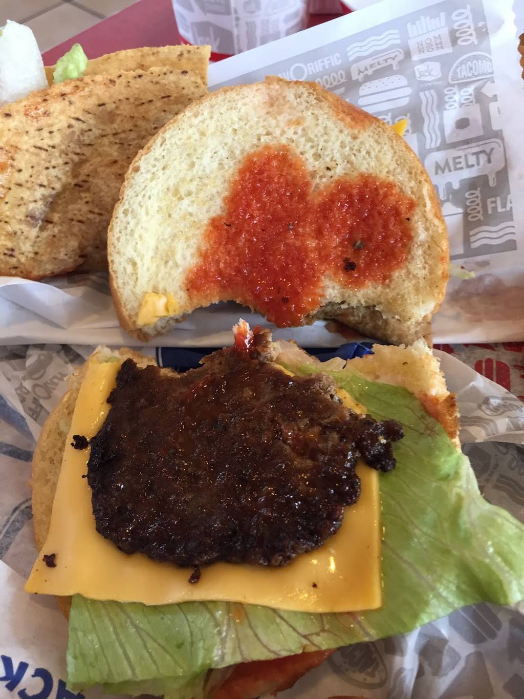 Jack in the Box | restaurant | 9970 Kennerly Rd, St. Louis, MO 63128, USA | 3148422180 OR +1 314-842-2180