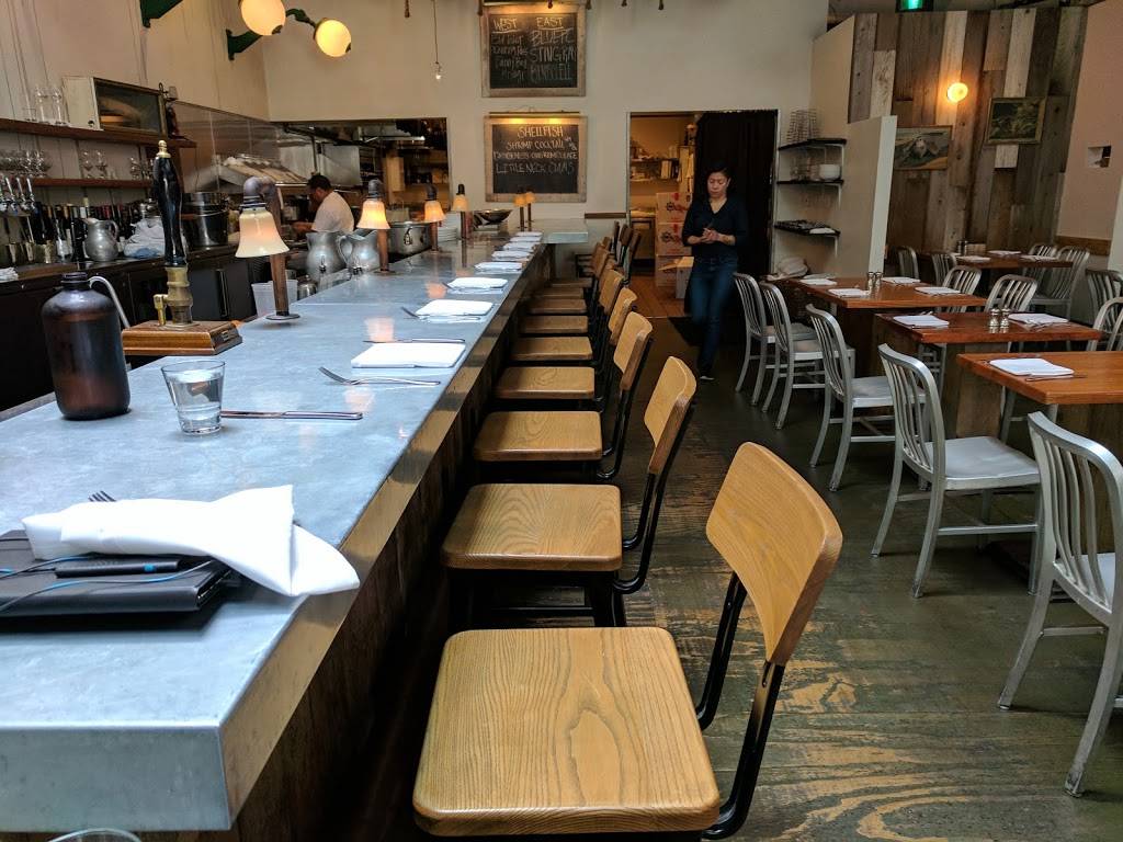 Anchor & Hope | restaurant | 83 Minna St, San Francisco, CA 94105, USA | 4155019100 OR +1 415-501-9100