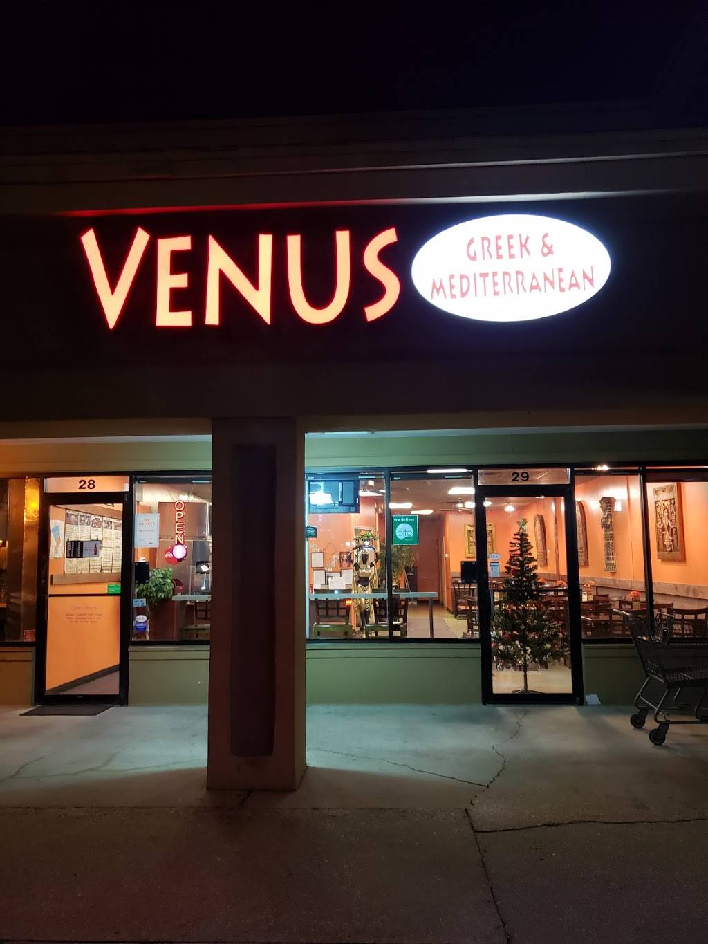 Venus Greek & Mediterranean | restaurant | 10550 Old St Augustine Rd, Jacksonville, FL 32257, USA | 9043003625 OR +1 904-300-3625