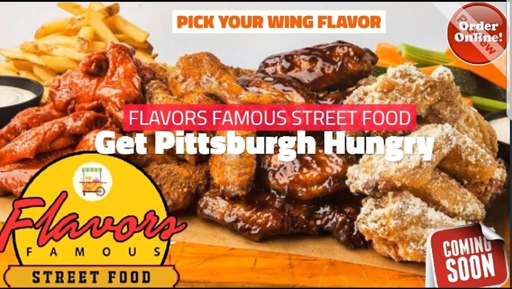 Flavors Famous Street Food | restaurant | 3231 Brighton Rd, Pittsburgh, PA 15212, USA | 4127613663 OR +1 412-761-3663