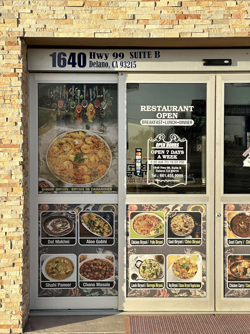 Flavor of Punjab punjabi dhaba | restaurant | 1640 CA-99 Suit B, Delano, CA 93215, USA | 6614559999 OR +1 661-455-9999