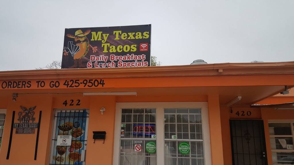 My Texas Tacos | restaurant | 420 Bandera Rd, San Antonio, TX 78228, USA | 2104428989 OR +1 210-442-8989