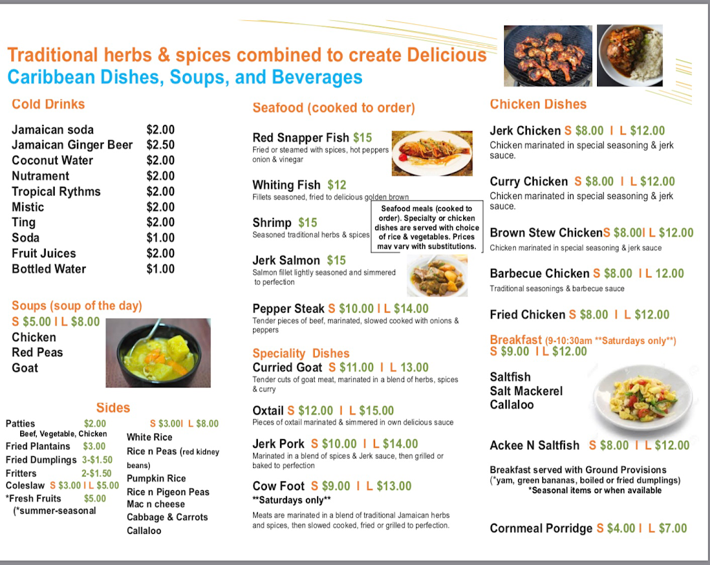 Negril Caribbean Restaurant LLC | restaurant | 727 W 4th St, Wilmington, DE 19801, USA | 3022742151 OR +1 302-274-2151