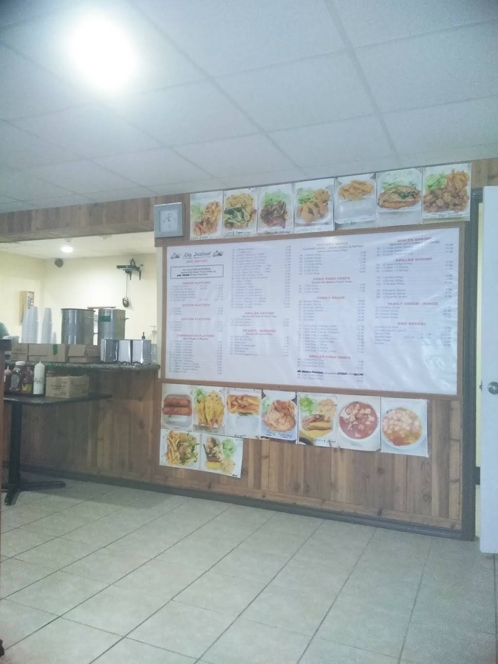 Lilys Seafood Bar And Grill | restaurant | 7817 College St, Beaumont, TX 77707, USA | 4095544421 OR +1 409-554-4421