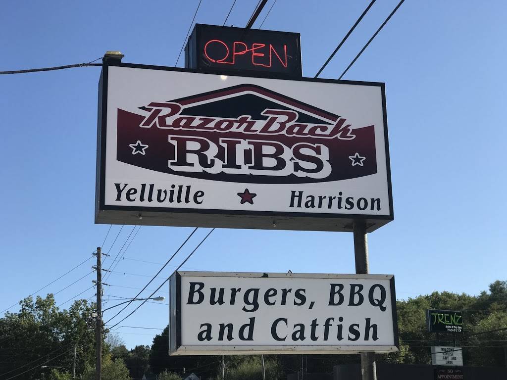 Razorback Ribs | restaurant | 1517 N Main St, Harrison, AR 72601, USA | 8707417427 OR +1 870-741-7427
