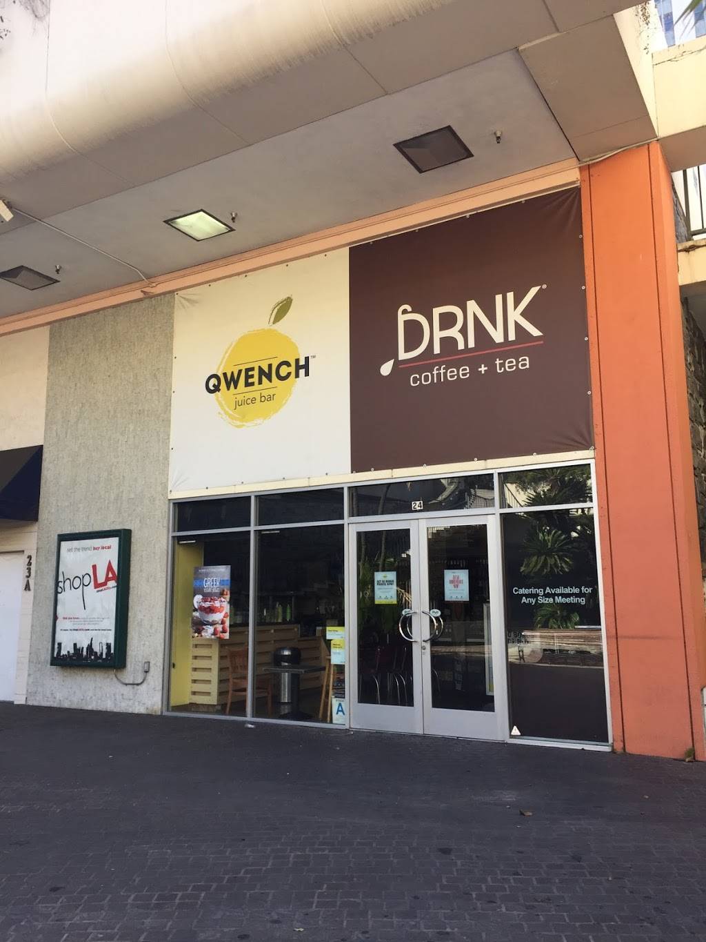 DRNK coffee + tea | cafe | 201 N Los Angeles St, Los Angeles, CA 90012, USA | 2136170400 OR +1 213-617-0400