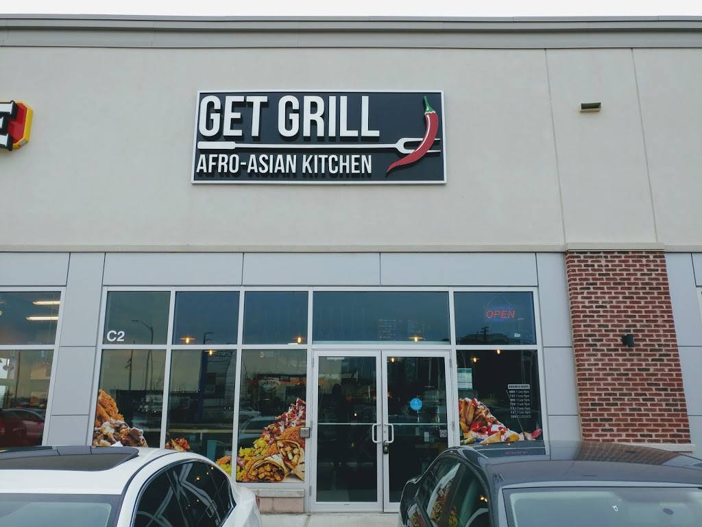 Get Grill | restaurant | 6815 Airport Rd Unit C2, Mississauga, ON L4V 1E6, Canada | 9056723222 OR +1 905-672-3222