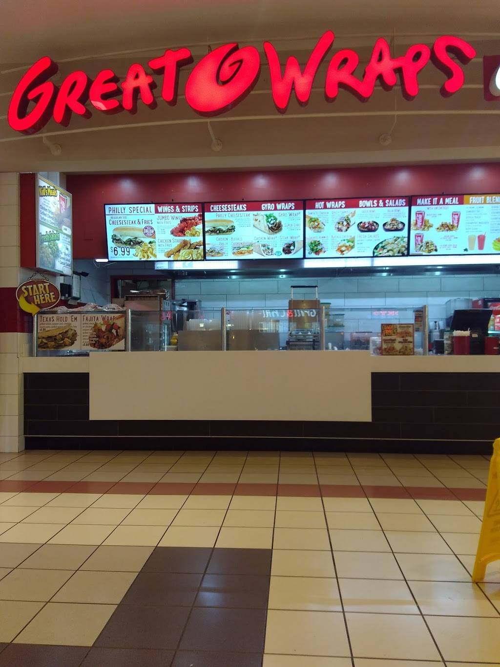 Great Wraps | restaurant | 1135 Southlake Cir, Morrow, GA 30260, USA | 7709608750 OR +1 770-960-8750