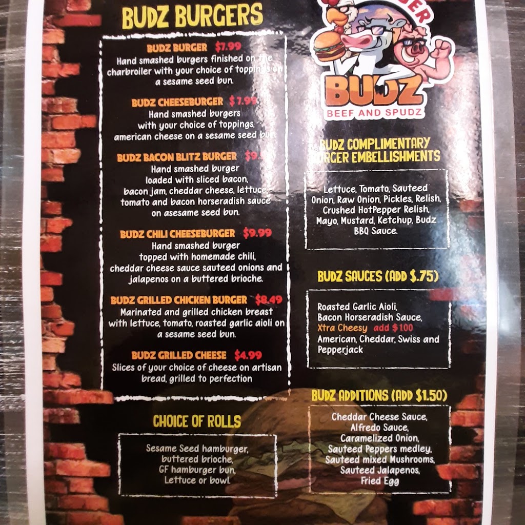 Burger Budz | restaurant | 1364 Main St Unit #13, Sanford, ME 04073, USA | 2074138960 OR +1 207-413-8960