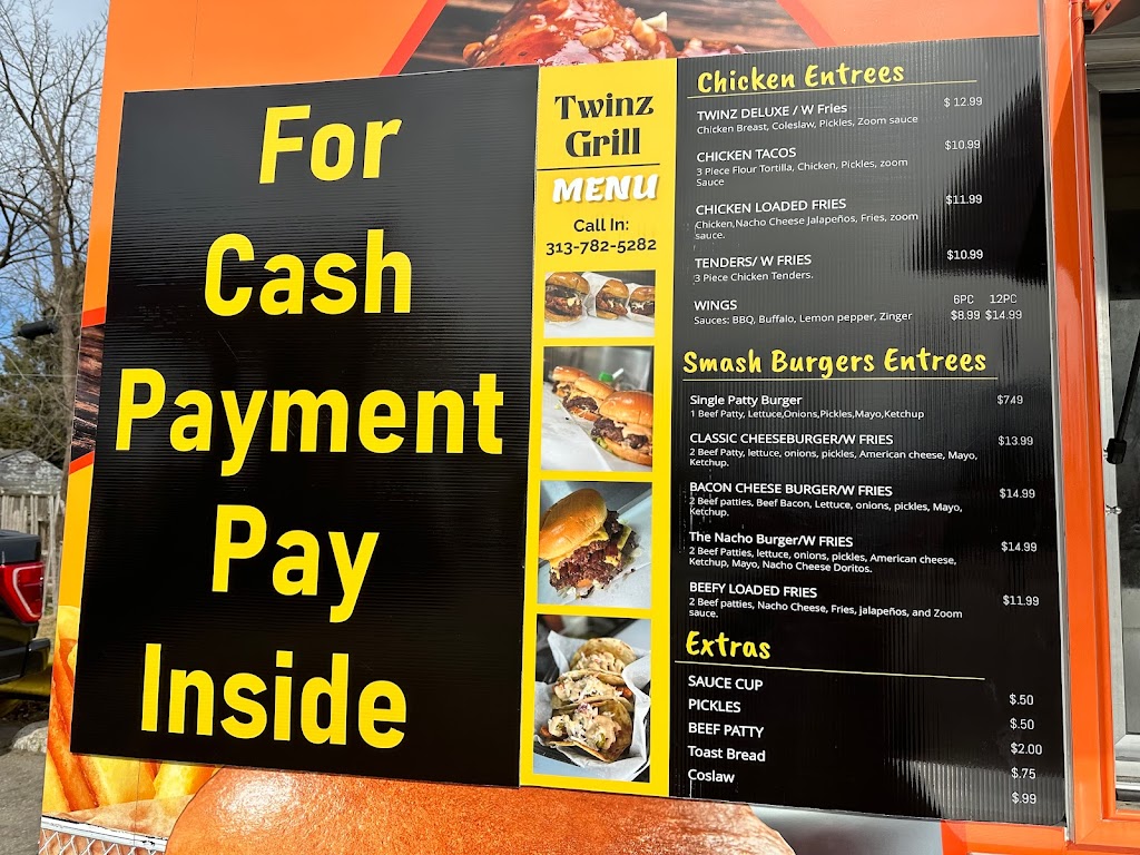 Twinz grill | restaurant | 11030 Morang Ave, Detroit, MI 48224, USA | 3137825282 OR +1 313-782-5282