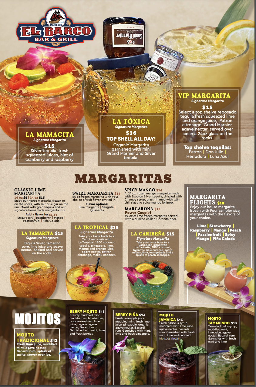 El Barco Bar and Grill | restaurant | 12 Old Oaks Dr, Fishersville, VA 22939, USA | 5404906526 OR +1 540-490-6526