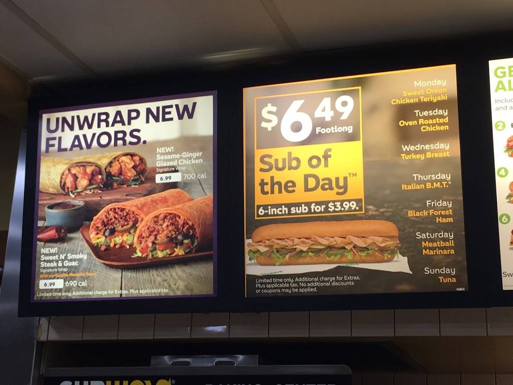 Subway Restaurants | restaurant | 4010 Chicago Ave, Riverside, CA 92507, USA | 9513691000 OR +1 951-369-1000