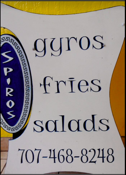 Spiros Gyros & Deli | restaurant | 844 S State St, Ukiah, CA 95482, USA | 7074688248 OR +1 707-468-8248