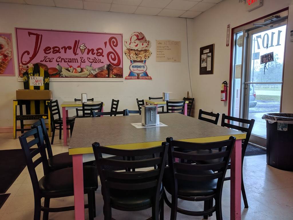 Jearlinas Ice Cream And Cafe | restaurant | 1107 Old Gilliard Rd, Ridgeville, SC 29472, USA | 8436884230 OR +1 843-688-4230