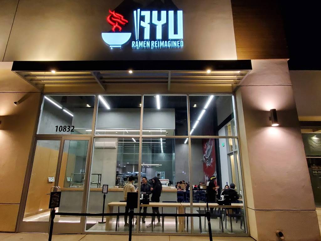Ryu Ramen | restaurant | 10832 Warner Ave, Fountain Valley, CA 92708, USA | 7143692018 OR +1 714-369-2018