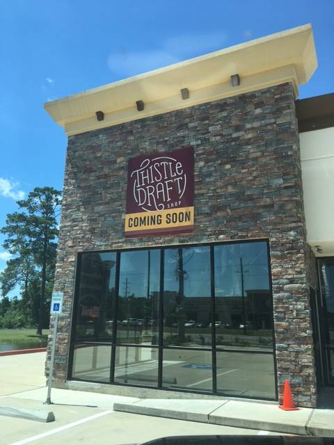 Thistle Draftshop | restaurant | 5210 Farm to Market 2920 Suite 100, Spring, TX 77388, USA | 8328230194 OR +1 832-823-0194